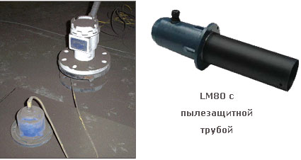 Лазерный уровнемер LM80